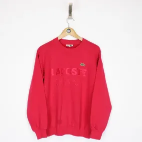 Vintage Lacoste Sweatshirt Small