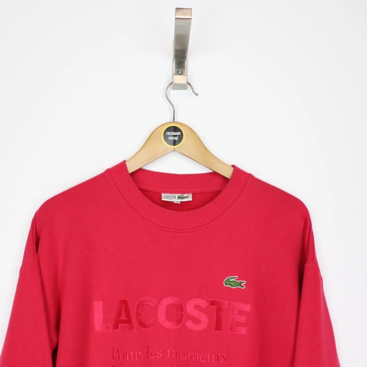 Vintage Lacoste Sweatshirt Small