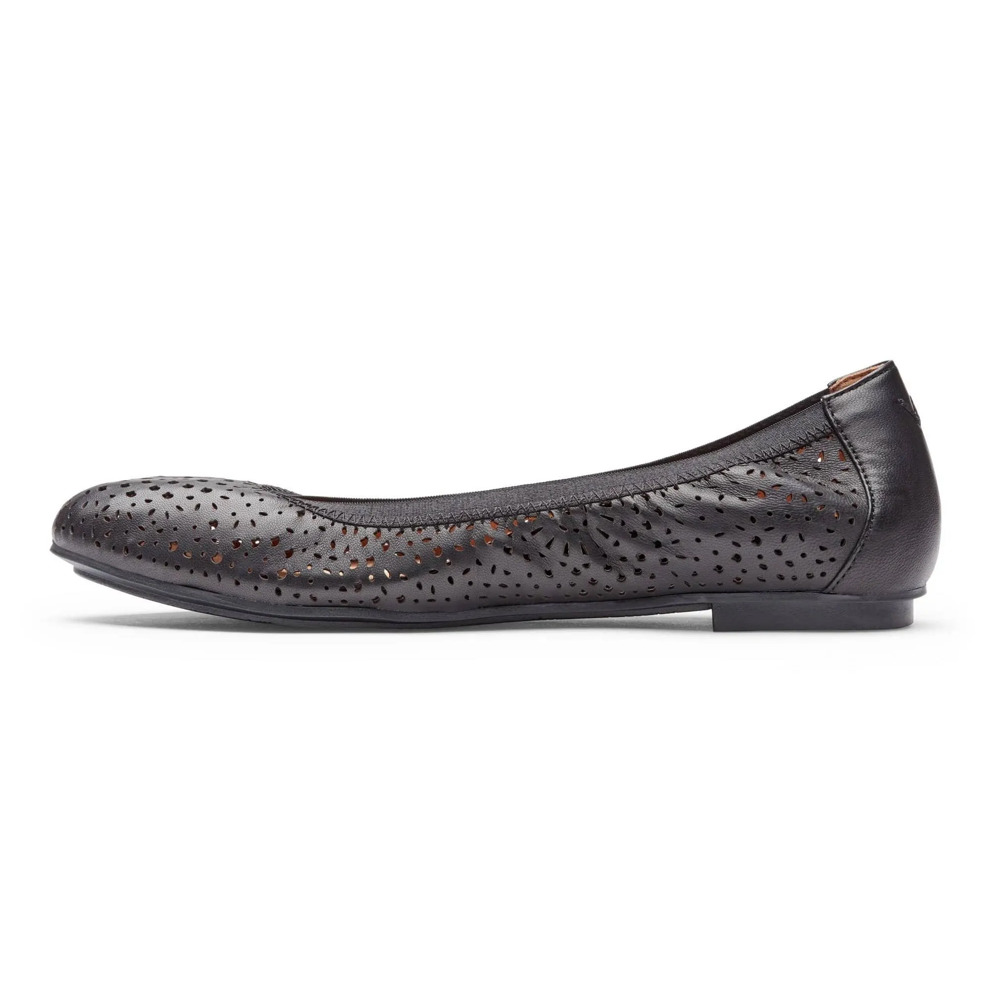 Vionic Women's Spark Robyn Perf NPA Black Flat