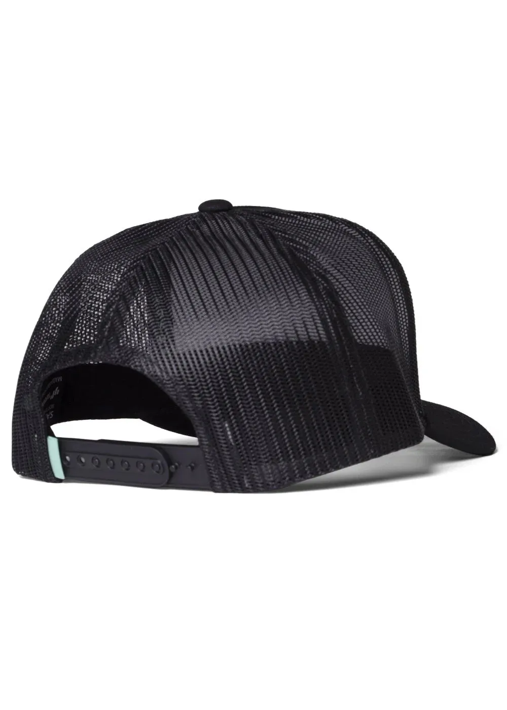 VISSLA WEST WINDS ECO TRUCKER HAT BL2 - BLACK