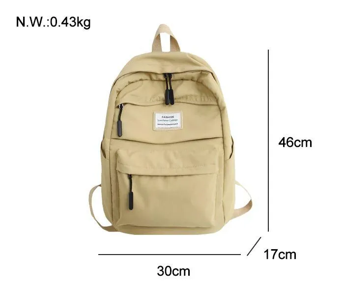 Waterproof Korean Backpack