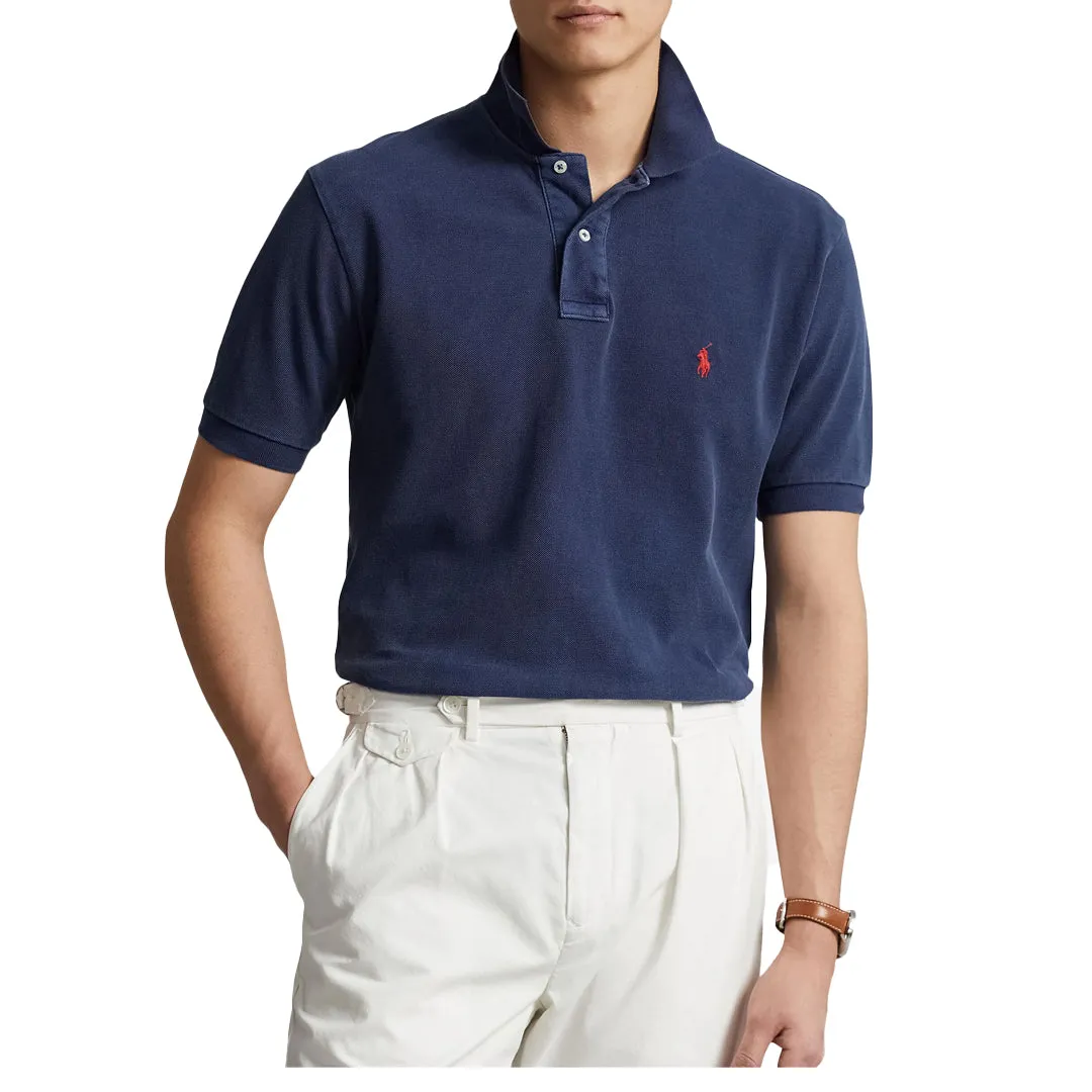 WEATHERED PONY EMBROIDERED POLO SHIRT