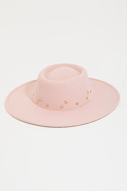 Western Charm Hat in Pink