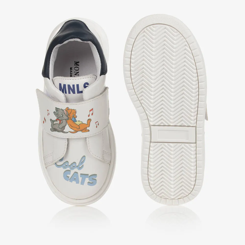 White & Blue Disney Trainers