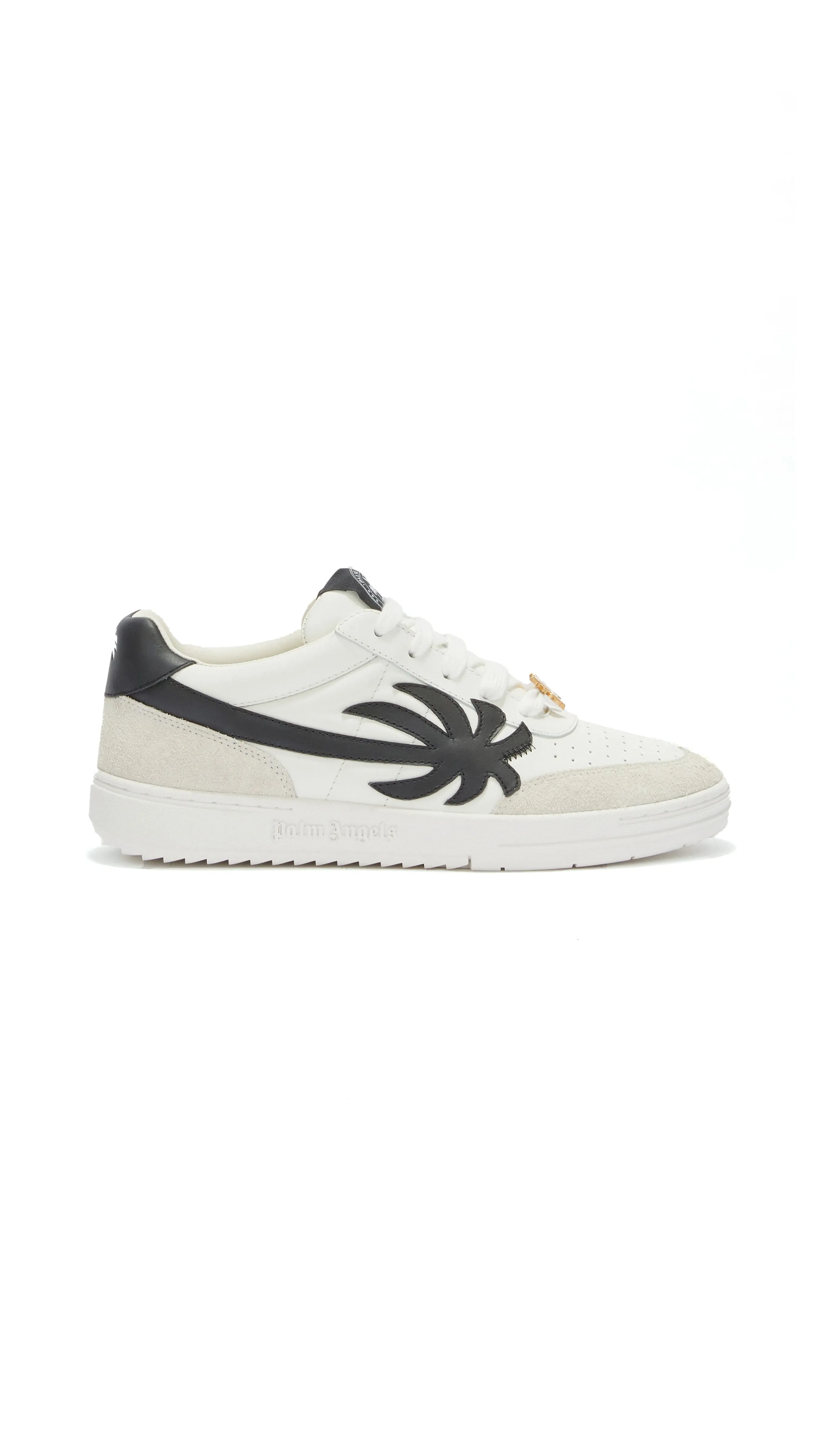 White and Black Palm Beach University Sneakers.