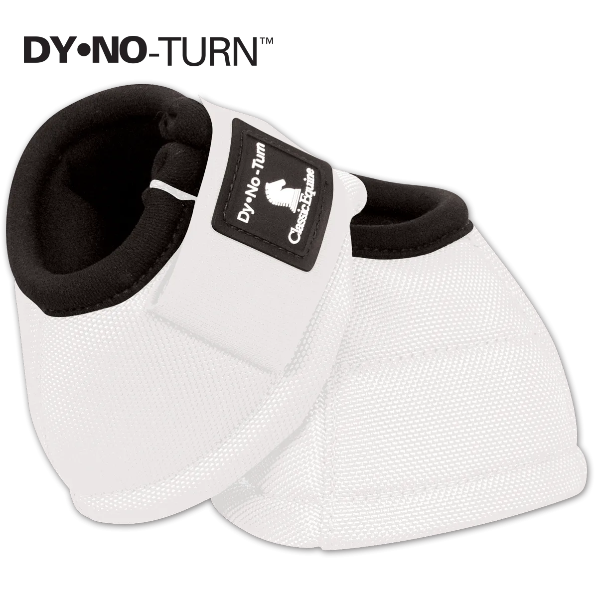 White Equine Bell Boot for Turn Protection