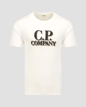 White men's T-shirt C.P. Company 15cmts238a005100w-103