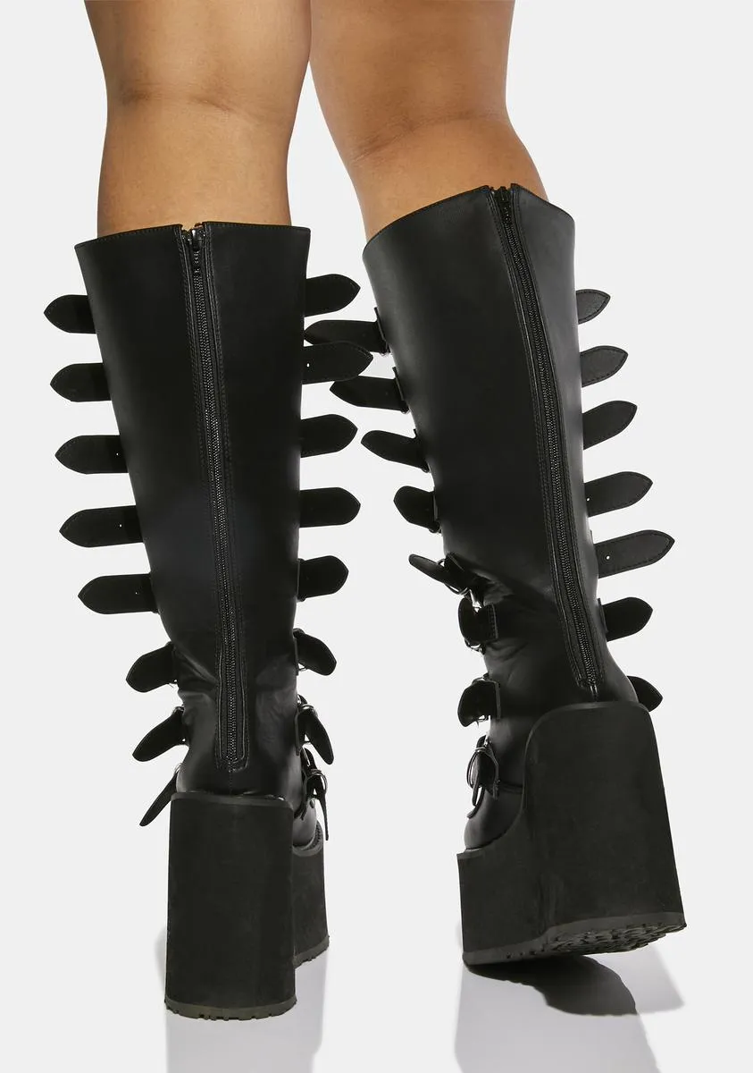 Wide Calf Trinity Boots-