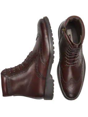 Wingtip Lug Bottom Boots