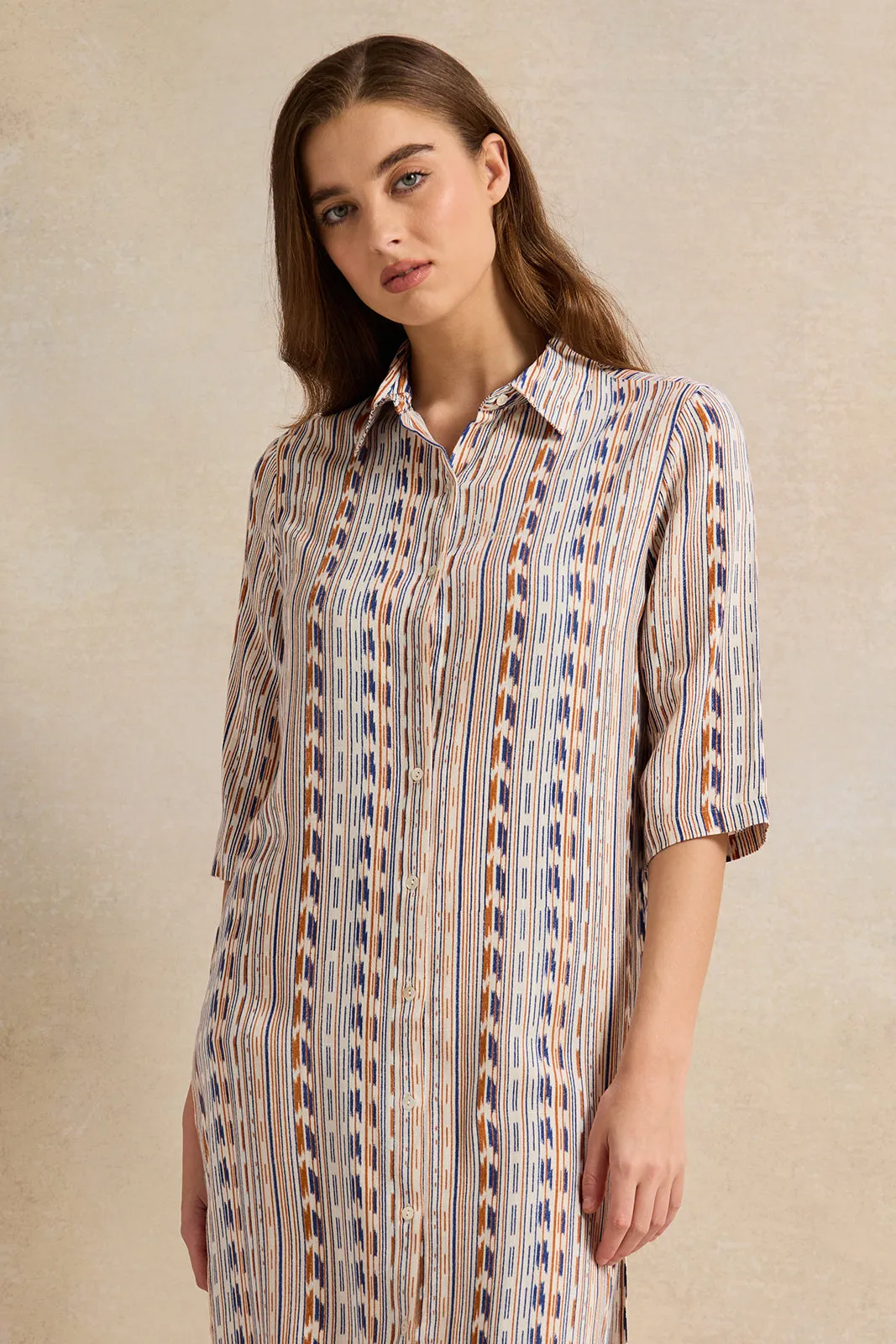 Women Assorted Printed Nightshirt Dress