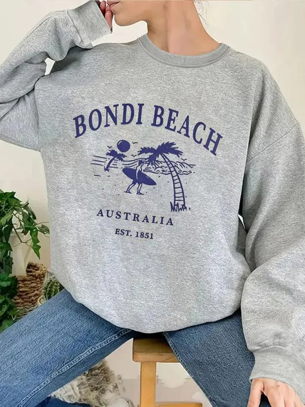 Women's Bondi Print Sweatshirt.