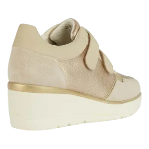 Women's Champagne Sneakers - Style D25RAB