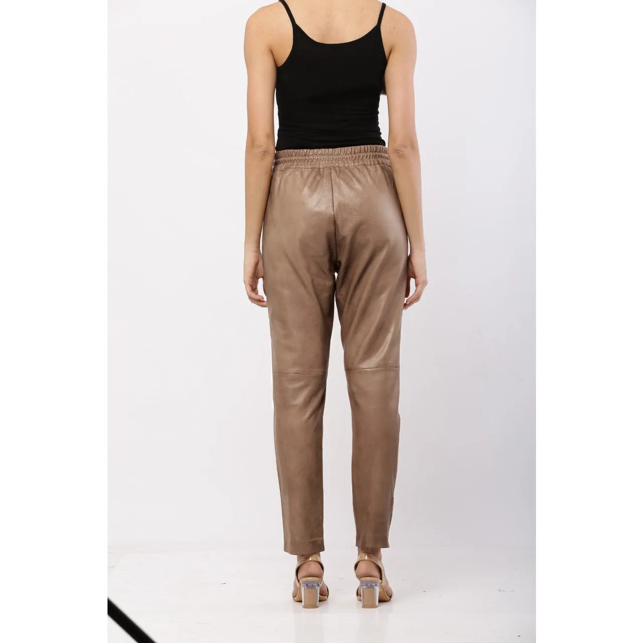 Women's Leather Pants /Joggers Carillo