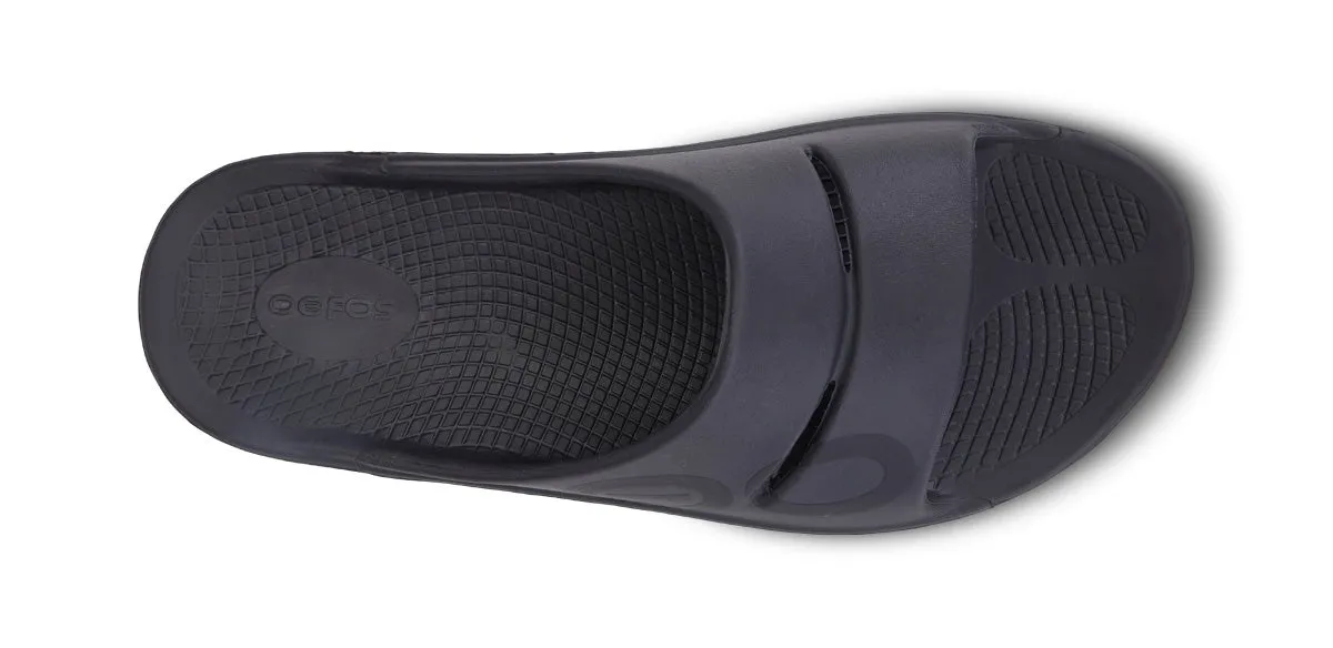 Black Matte Women's Slide Sandal OOahh Sport