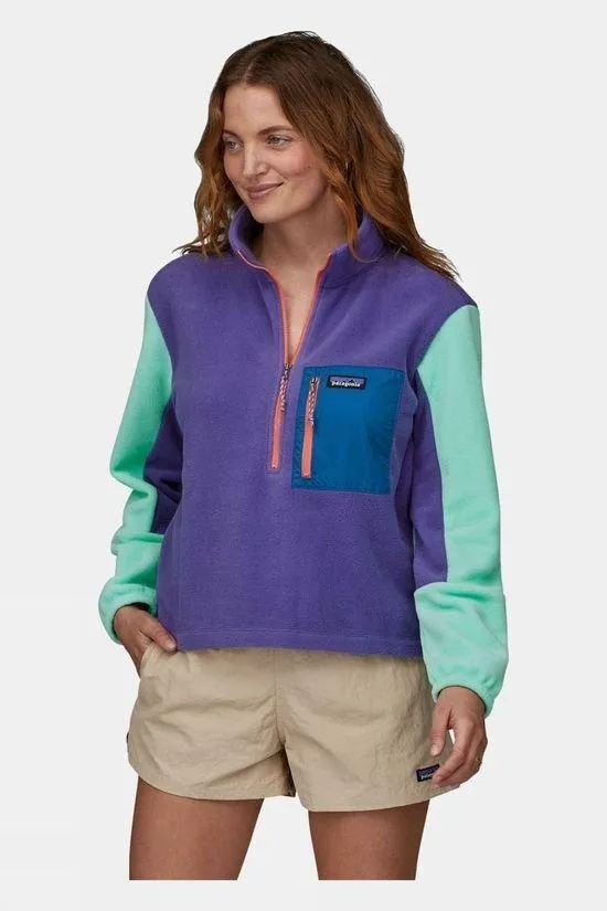 Women's Patagonia Microdini Half Zip Pullover | Fleeces & Midlayers UK