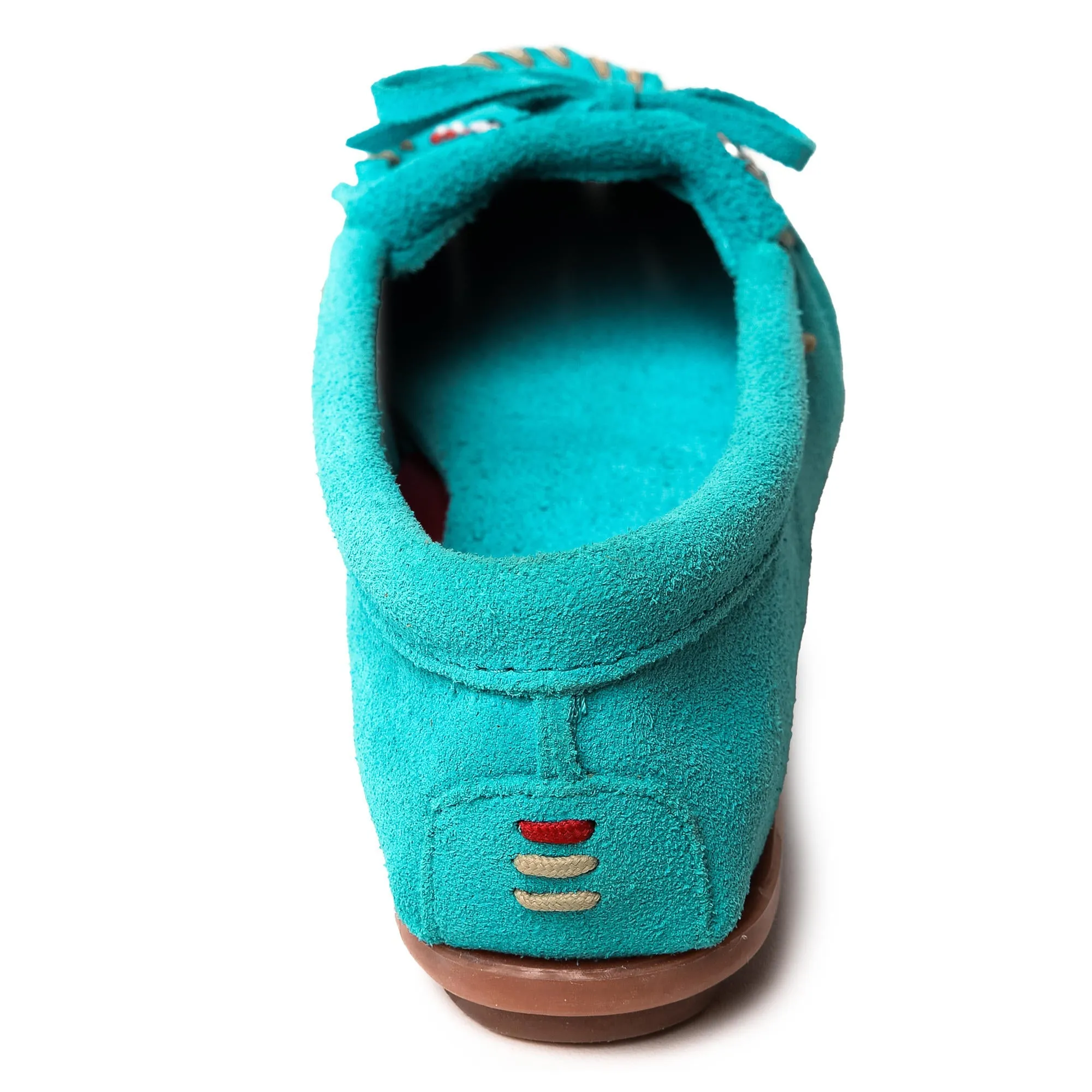 Women's Thunderbird Beaded Leather Moccasins