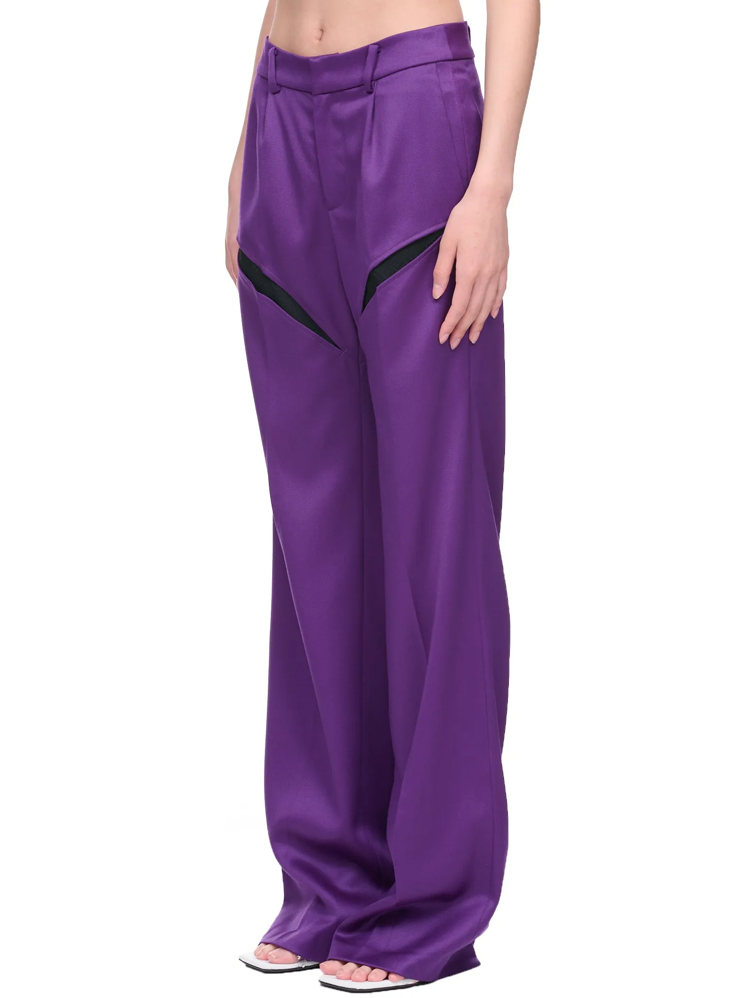 Wool Suit Trousers (WV08V-VIOLET)