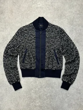 Y's By Yohji Yamamoto Knit Bomber Jacket