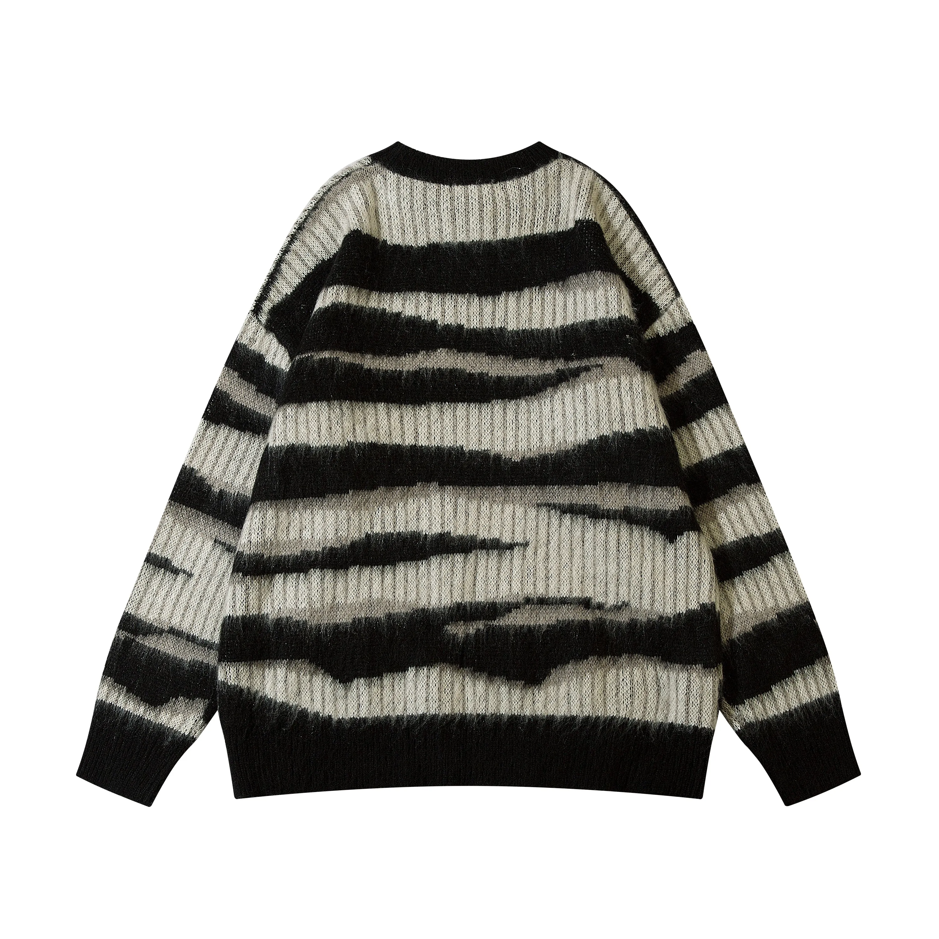 Zebra Stripes | Cozy High Street Knit Jumper