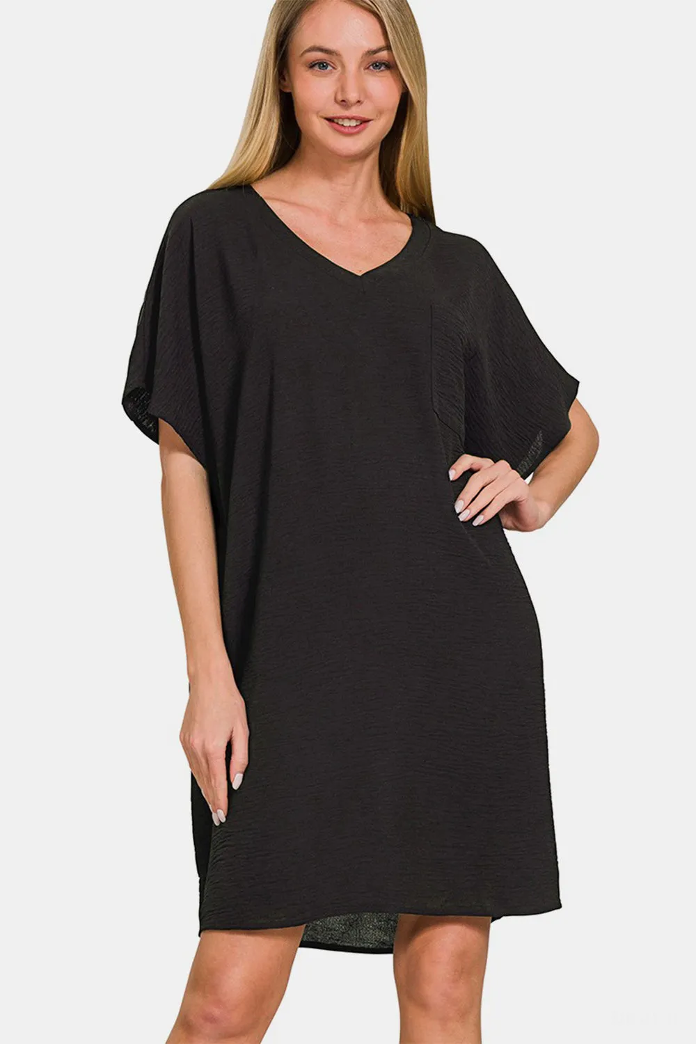 Zenana T-Shirt Dress Pockets: Shop Now