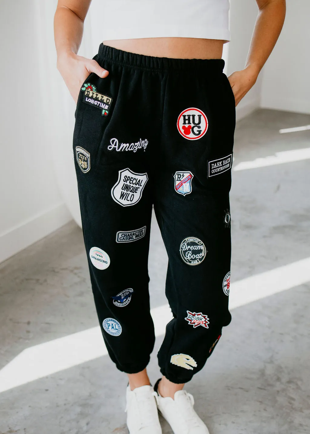 Zuri Patchwork Joggers