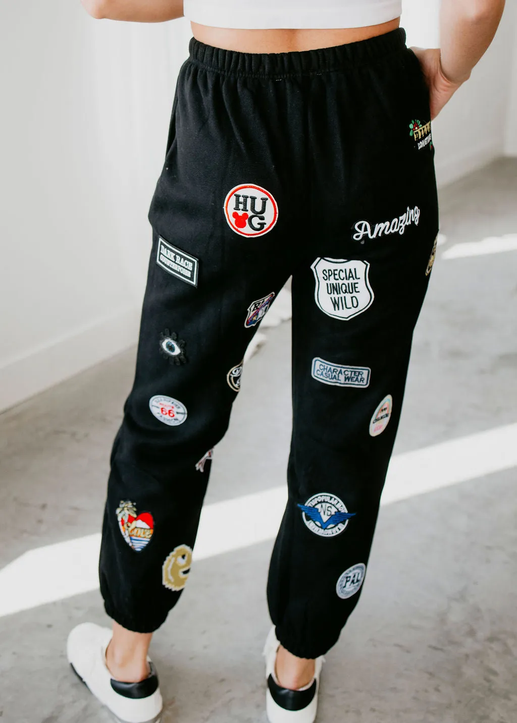 Zuri Patchwork Joggers